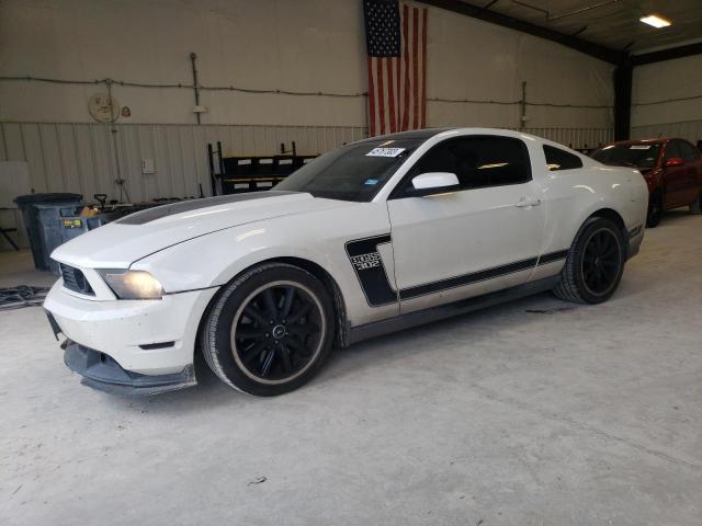 1ZVBP8CU1C5247291 - 2012 FORD MUSTANG BOSS 302 WHITE photo 1