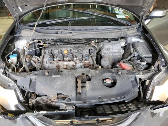 19XFB2F98DE281791 - 2013 HONDA CIVIC EXL ნაცრისფერი ფოტო 11
