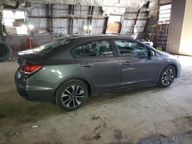 19XFB2F98DE281791 - 2013 HONDA CIVIC EXL GRAY photo 3