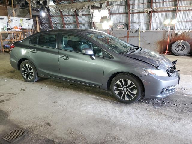 19XFB2F98DE281791 - 2013 HONDA CIVIC EXL GRAY photo 4