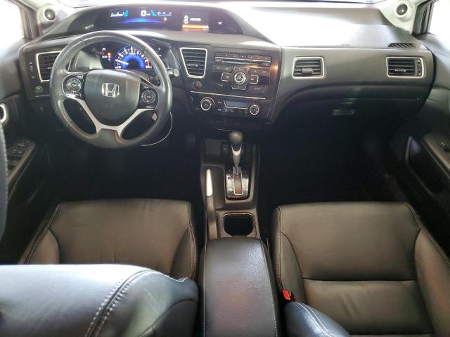 19XFB2F98DE281791 - 2013 HONDA CIVIC EXL ნაცრისფერი ფოტო 8