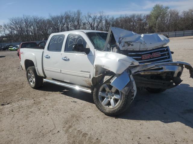 3GTP2VE76CG190186 - 2012 GMC SIERRA K1500 SLE WHITE photo 4