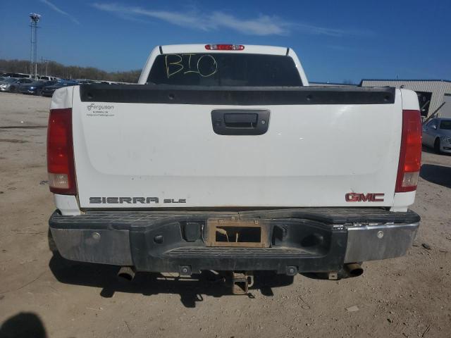 3GTP2VE76CG190186 - 2012 GMC SIERRA K1500 SLE WHITE photo 6