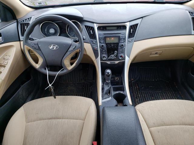 5NPEB4AC0CH486025 - 2012 HYUNDAI SONATA GLS BURGUNDY photo 8