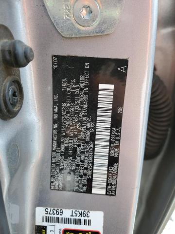 5TBEV54138S474369 - 2008 TOYOTA TUNDRA CREWMAX SILVER photo 12