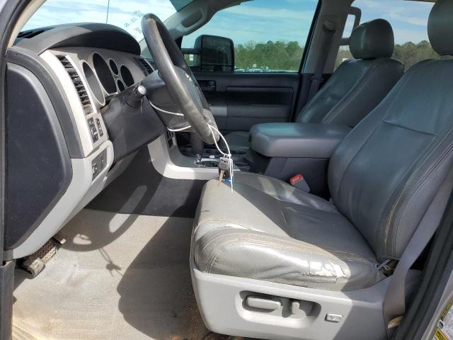 5TBEV54138S474369 - 2008 TOYOTA TUNDRA CREWMAX SILVER photo 7