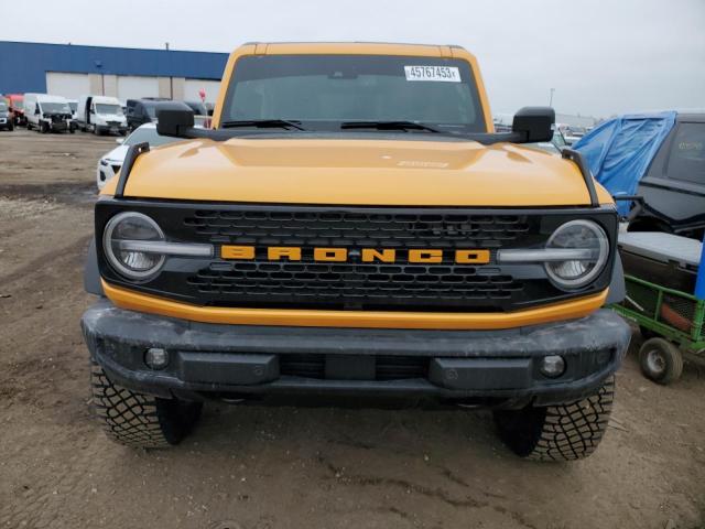 1FMEE5DP9NLB84898 - 2022 FORD BRONCO BASE YELLOW photo 5