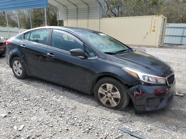 3KPFK4A72HE081240 - 2017 KIA FORTE LX BLACK photo 4