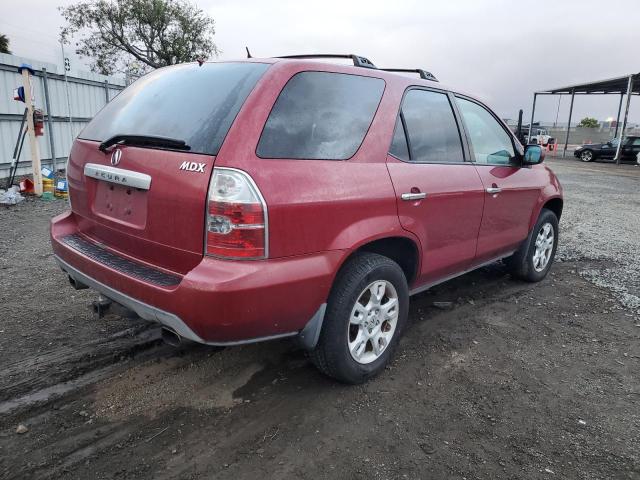 2HNYD18805H536323 - 2005 ACURA MDX TOURING RED photo 3