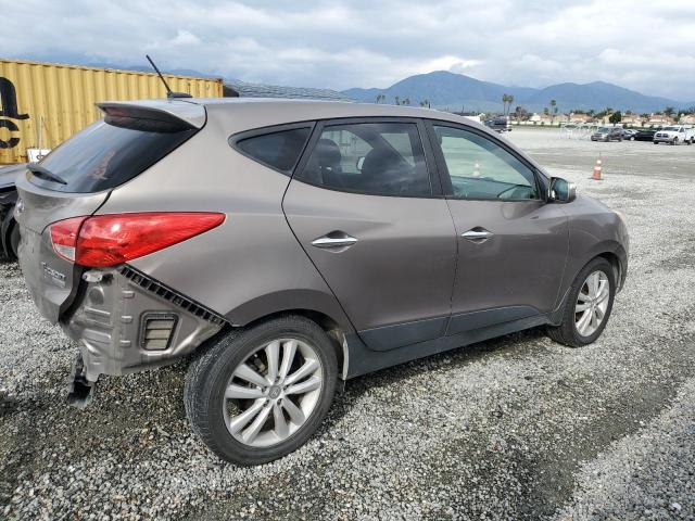 KM8JU3AC8BU220710 - 2011 HYUNDAI TUCSON GLS BROWN photo 3