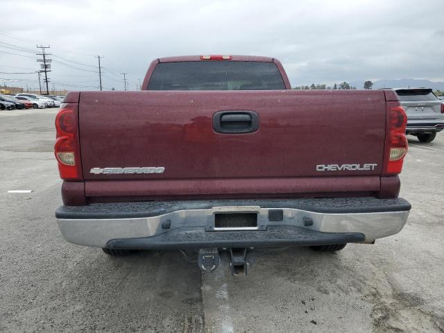 2GCEC19T531276487 - 2003 CHEVROLET SILVERADO C1500 BURGUNDY photo 6