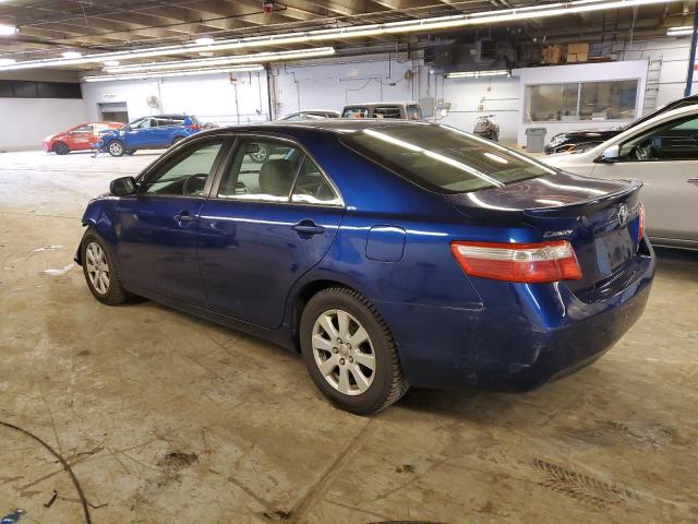 4T4BE46K69R097447 - 2009 TOYOTA CAMRY BASE BLUE photo 2