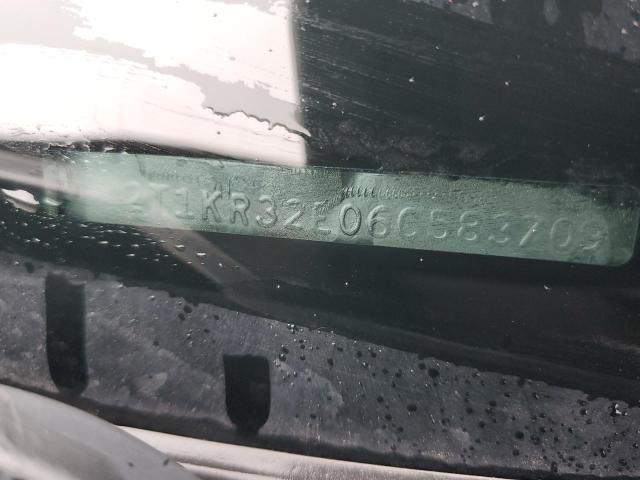 2T1KR32E06C583709 - 2006 TOYOTA COROLLA MA XR BLUE photo 12