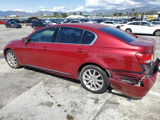 JTHBH96S865017914 - 2006 LEXUS GS 300 RED photo 2