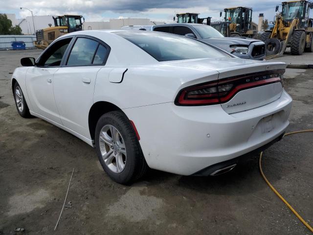 2C3CDXBG1NH161016 - 2022 DODGE CHARGER SXT WHITE photo 2