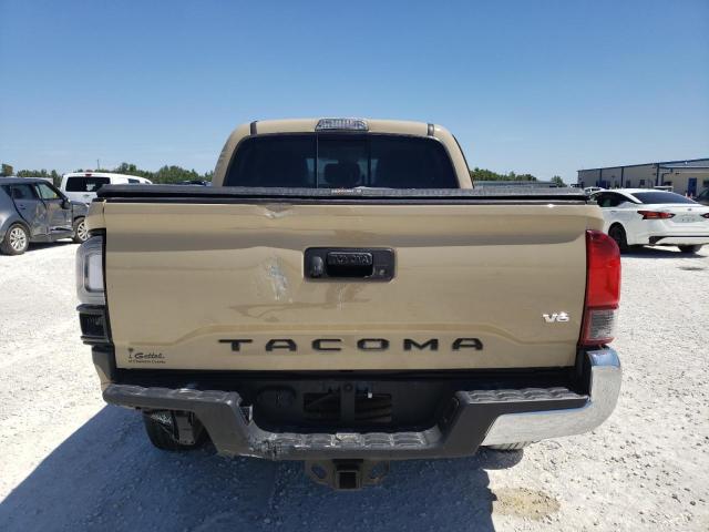 3TMAZ5CN4LM123185 - 2020 TOYOTA TACOMA DOUBLE CAB TAN photo 6