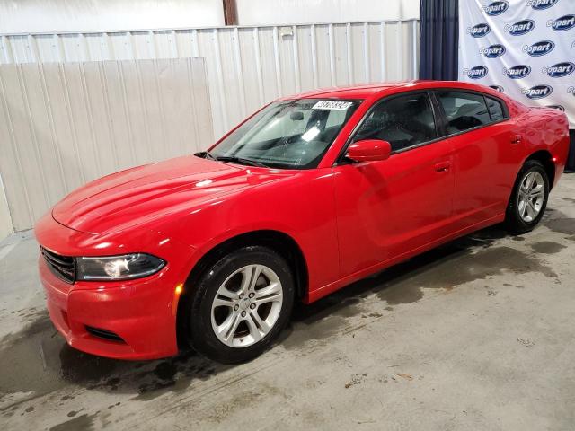 2C3CDXBG2NH179167 - 2022 DODGE CHARGER SXT RED photo 1