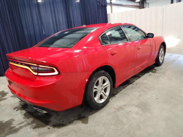 2C3CDXBG2NH179167 - 2022 DODGE CHARGER SXT RED photo 3