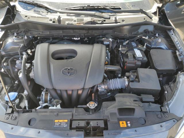 3MYDLBYV2KY505326 - 2019 TOYOTA YARIS L GRAY photo 11