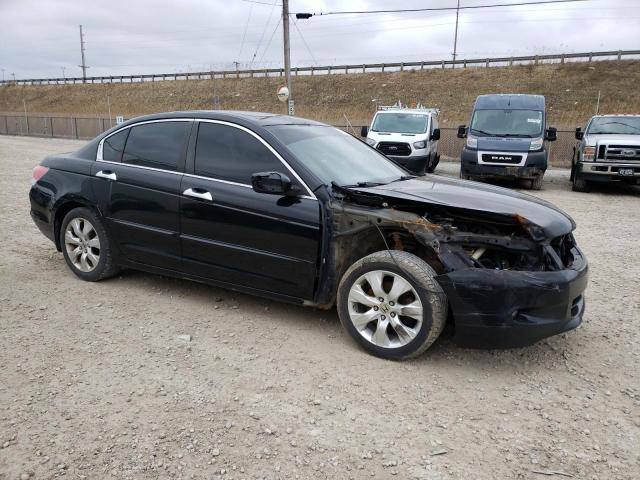 1HGCP36819A048249 - 2009 HONDA ACCORD EXL BLACK photo 4