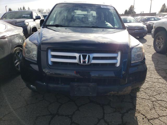 2HKYF18747H534740 - 2007 HONDA PILOT EXL BLACK photo 5