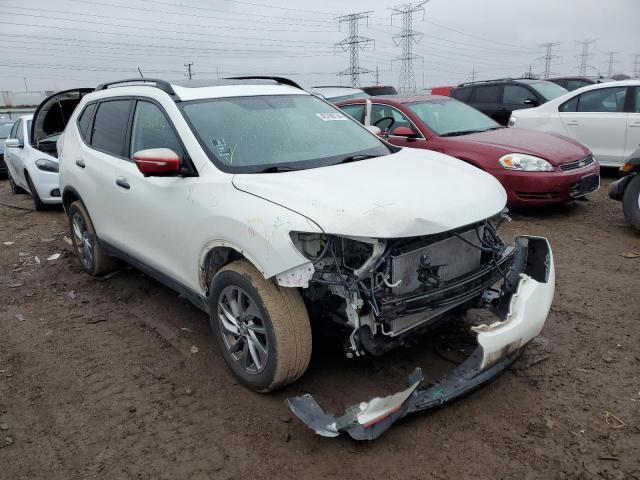 5N1AT2MV6EC866767 - 2014 NISSAN ROGUE S WHITE photo 4