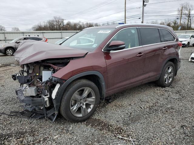 2019 TOYOTA HIGHLANDER LIMITED, 