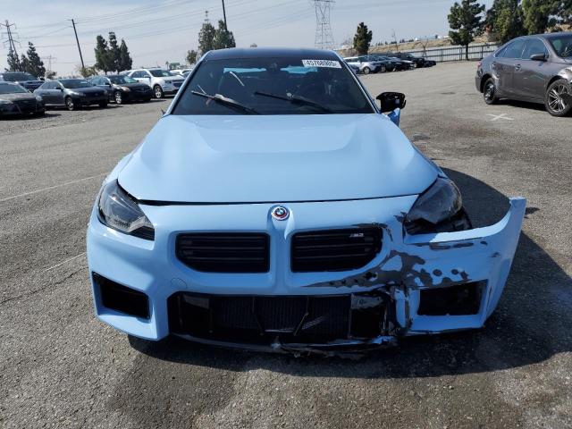 3MF13DM03R8D87379 - 2024 BMW M2 BLUE photo 5