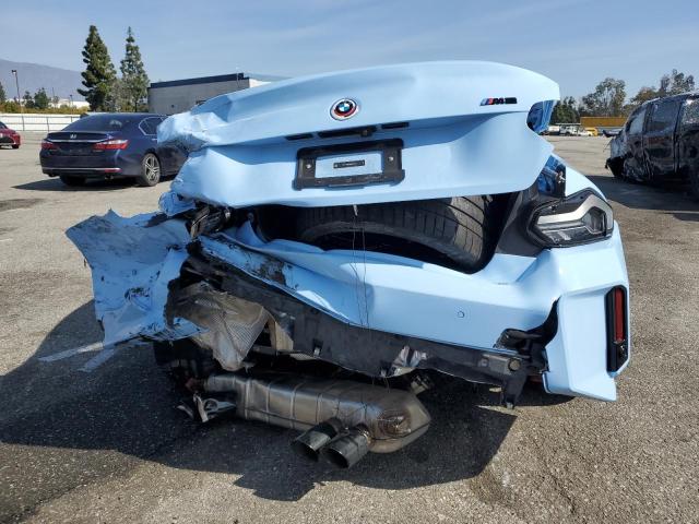 3MF13DM03R8D87379 - 2024 BMW M2 BLUE photo 6