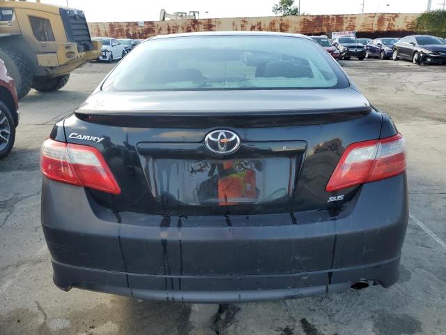 4T1BE46K08U204243 - 2008 TOYOTA CAMRY CE BLACK photo 6