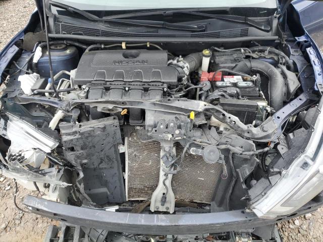 3N1AB7AP5KY232060 - 2019 NISSAN SENTRA S BLUE photo 11