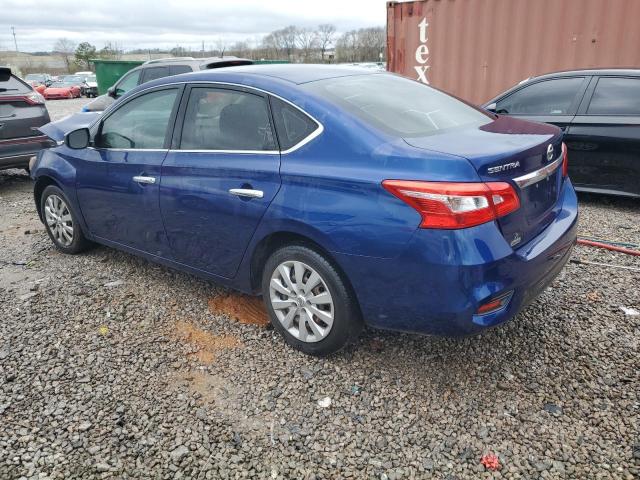 3N1AB7AP5KY232060 - 2019 NISSAN SENTRA S BLUE photo 2