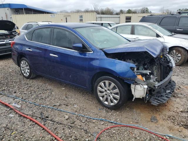 3N1AB7AP5KY232060 - 2019 NISSAN SENTRA S BLUE photo 4