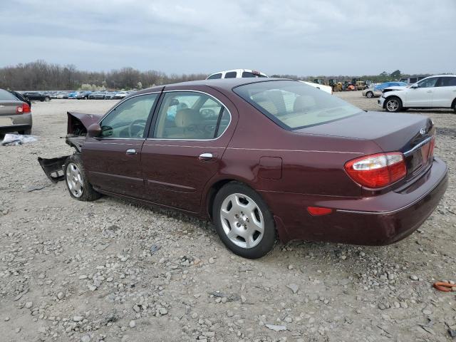 JNKCA31A0YT123101 - 2000 INFINITI I30 MAROON photo 2