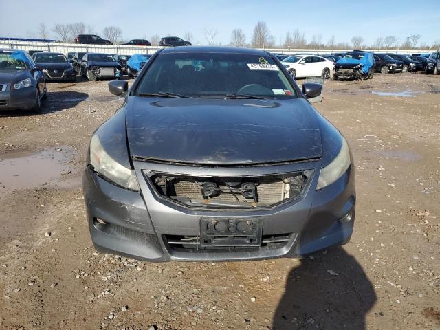 1HGCS2B88CA001354 - 2012 HONDA ACCORD EXL GRAY photo 5