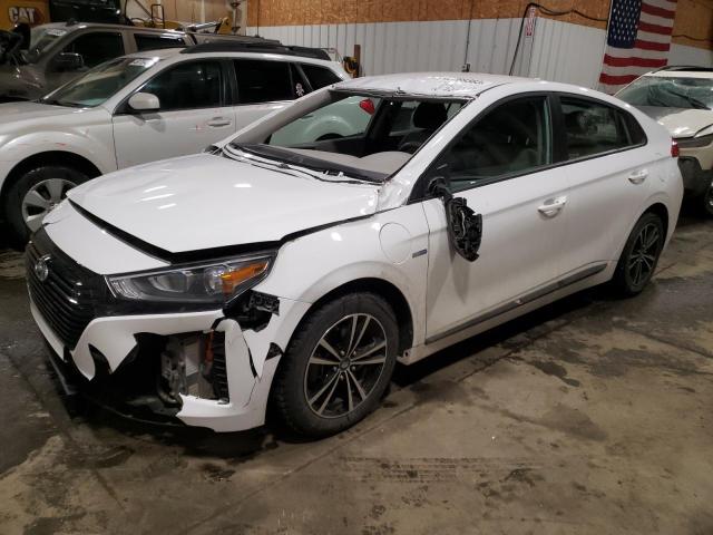 KMHC65LD3JU076468 - 2018 HYUNDAI IONIQ WHITE photo 1