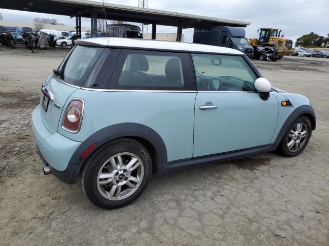 WMWSU3C50CT541118 - 2012 MINI COOPER BLUE photo 3