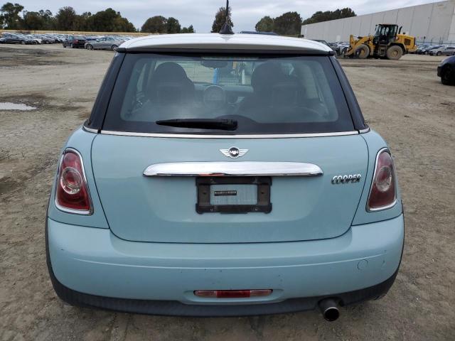 WMWSU3C50CT541118 - 2012 MINI COOPER BLUE photo 6