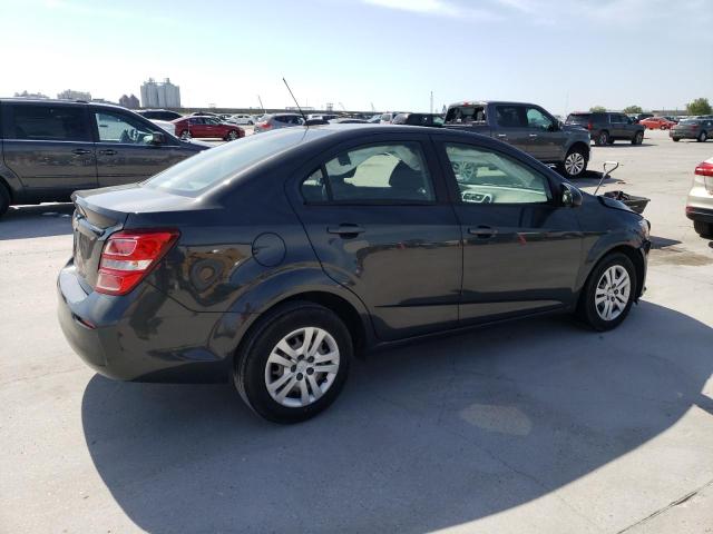 1G1JB5SB6L4138089 - 2020 CHEVROLET SONIC LS 灰色 照片 3