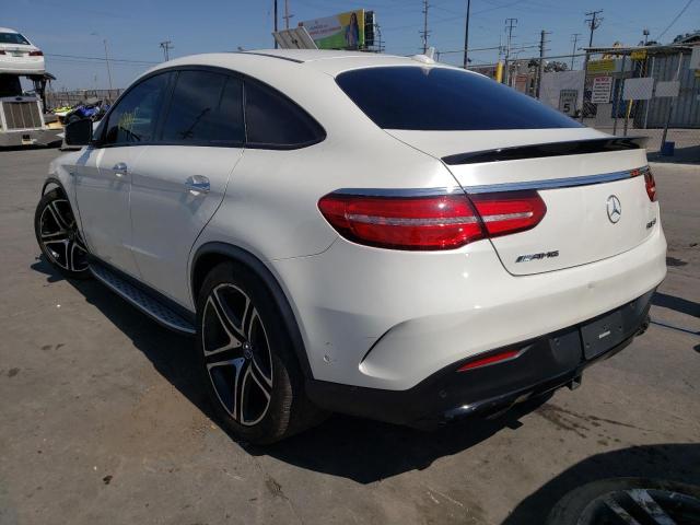 4JGED6EB3KA148269 - 2019 MERCEDES-BENZ GLE COUPE 43 AMG WHITE photo 3