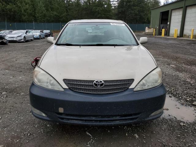 JTDBE32K730156230 - 2003 TOYOTA CAMRY LE TAN photo 5