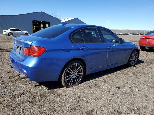 WBA3B9C54DF585555 - 2013 BMW 335 XI BLUE photo 3