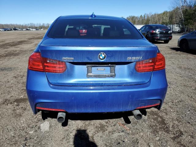 WBA3B9C54DF585555 - 2013 BMW 335 XI BLUE photo 6