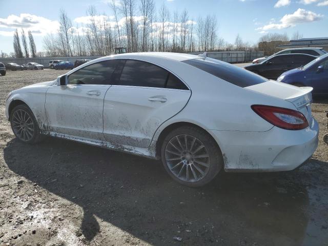 WDDLJ9BB1GA173565 - 2016 MERCEDES-BENZ CLS 550 4MATIC WHITE photo 2