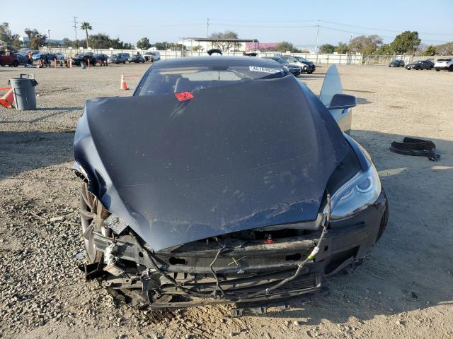 5YJSA1H15EFP47966 - 2014 TESLA MODEL S GRAY photo 5