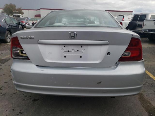 1HGEM22561L029146 - 2001 HONDA CIVIC LX SILVER photo 6