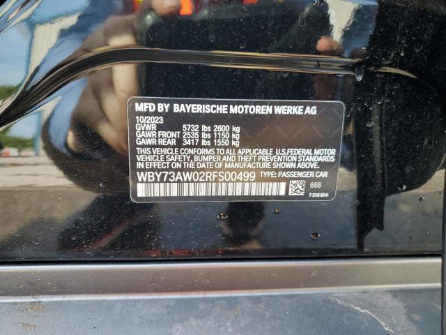 WBY73AW02RFS00499 - 2024 BMW I4 EDRIVE Negro foto 13