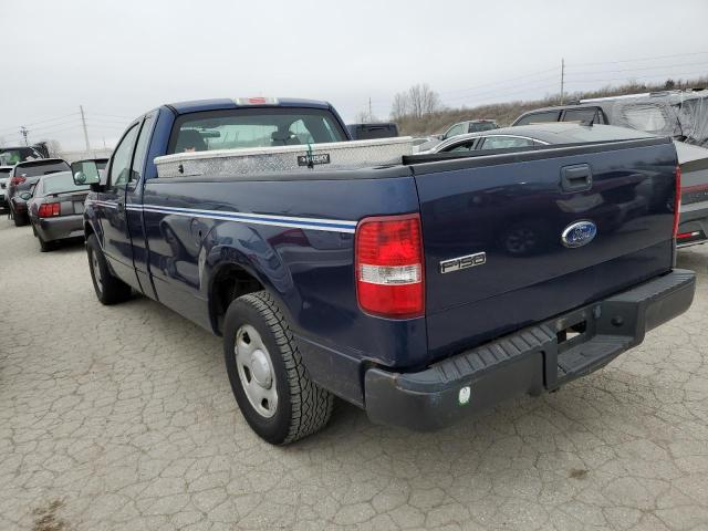 1FTRF12W68KC87115 - 2008 FORD F150 BLUE photo 2