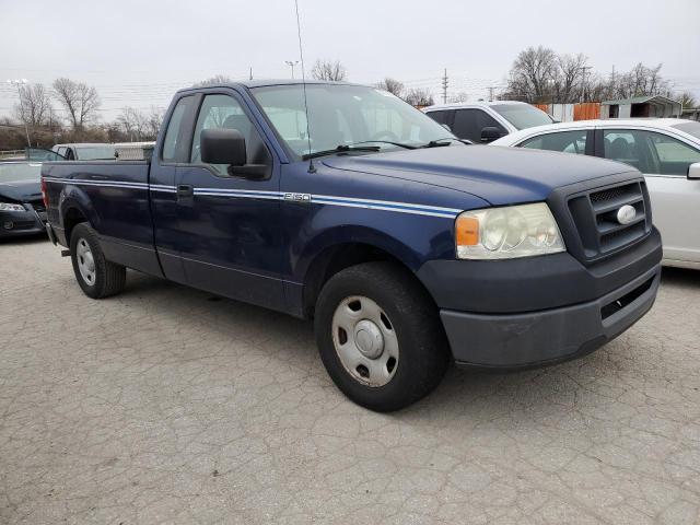 1FTRF12W68KC87115 - 2008 FORD F150 BLUE photo 4