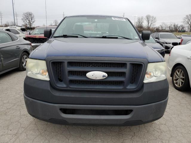 1FTRF12W68KC87115 - 2008 FORD F150 BLUE photo 5